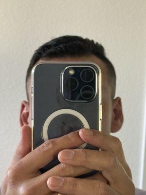 Hair cut after I washed my hair