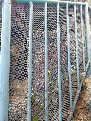 Continue homeless issue at property.