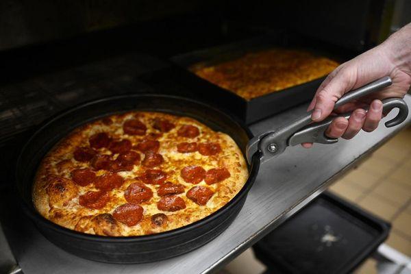 Pizza made fresh to order