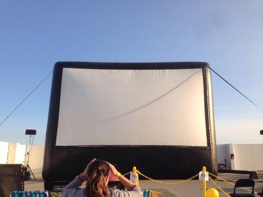 Rooftop Cinema Series on South Lake
