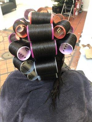 New salon 415.239.1180  nothing like a Roller set
