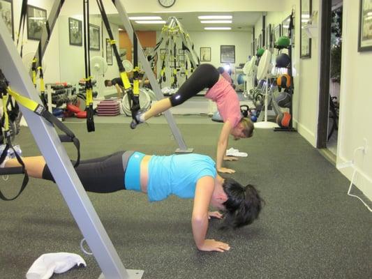 TRX Suspension Training - great for the core!