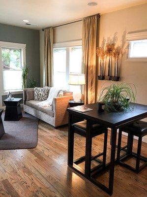 Dining/Living area in Luna Vista Suite