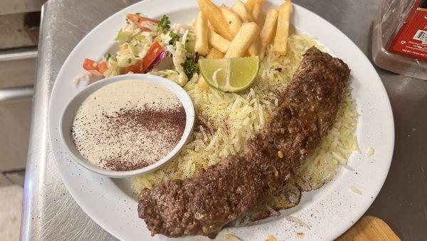 Beef Kabab ( kefta)