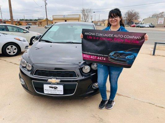 2014 CHEVROLET SONIC SOLD