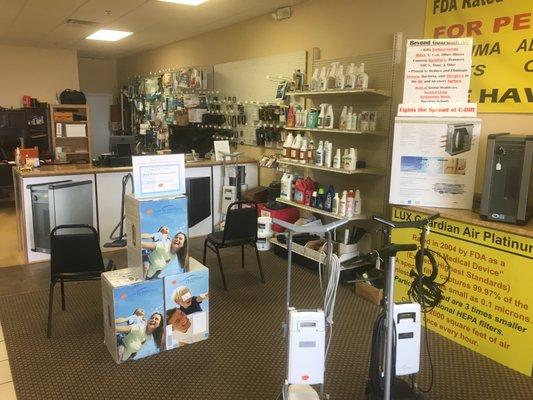 Vacuum Superstore Inside