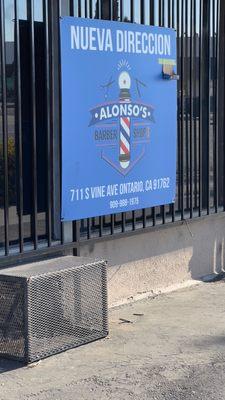 Relocating barbershop