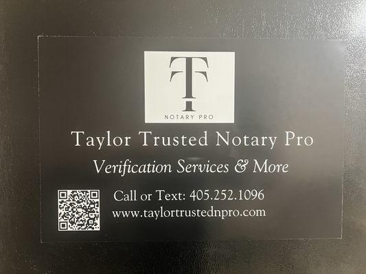 Taylor Notary Pro