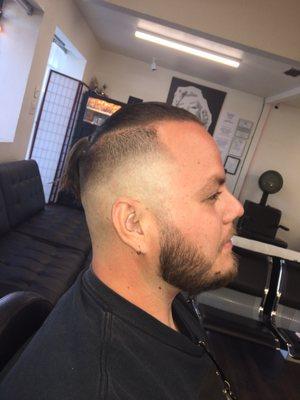 Haircuts for every stile high fade , walk ins welcome!