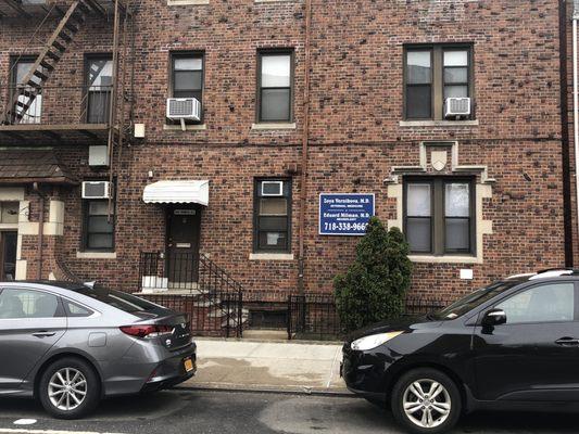 Front of the medical office