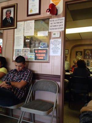 Pull a number, no appointments!