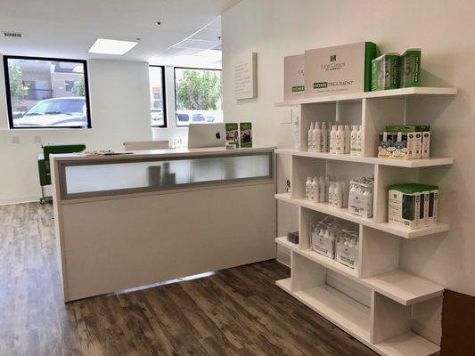 All of our treatments and products are pesticide free.