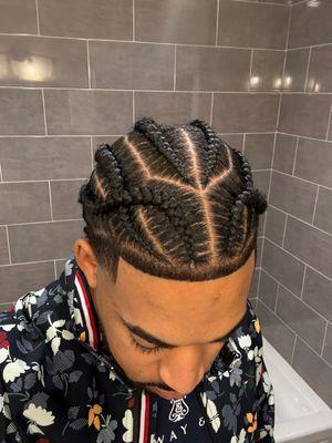 Men braids