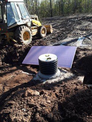 Equipment manhole extension