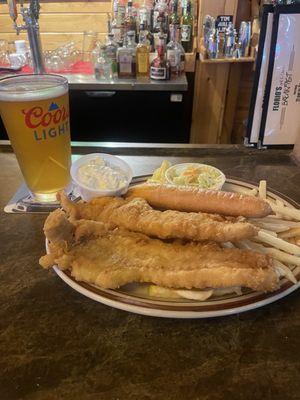 Friday fish fry - Alaskan Pollock