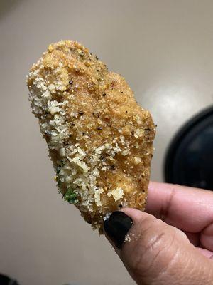 Crispy lemon pepper
