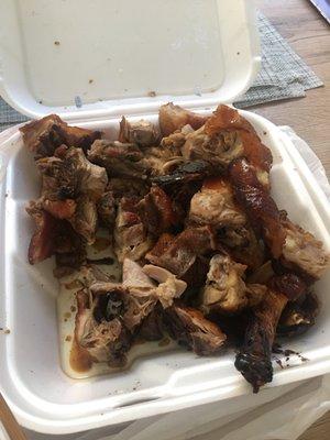 They saved duck breast for their own lunch:(