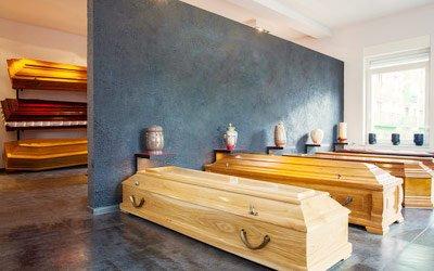 Urns and coffins