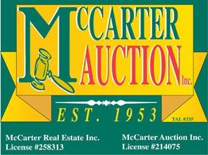 Mccarter Auction