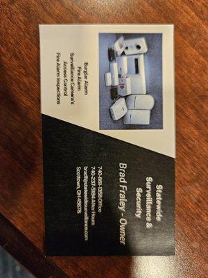 Statewide Surveillance & Security