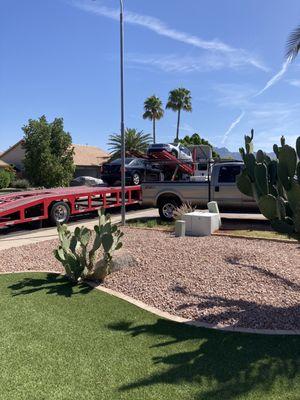 Car all loaded and took great care with it.