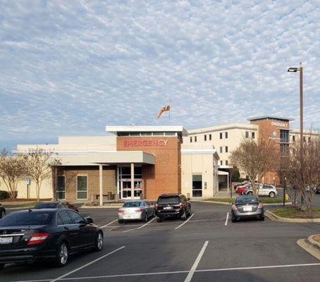 Emergency room is conveniently located and well staffed with well-trained professionals.