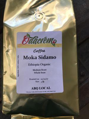 Moms Sidamo...yum!