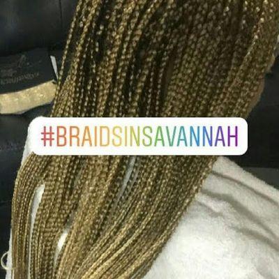 Braids with straight ends