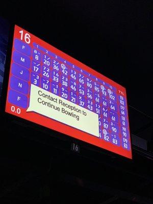 finally tried bowling here before they close for good