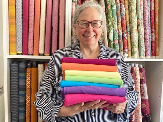 Patti picked up some solids during our sale!