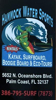 Hammock Water Sports