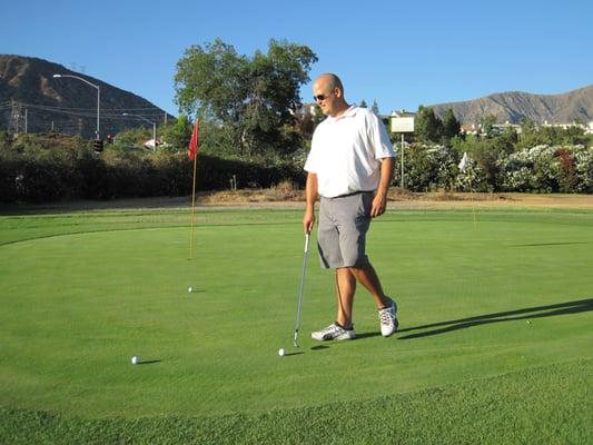 "you are on your way to a better game."