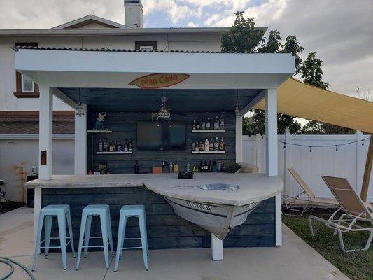 Outdoor kitchen
