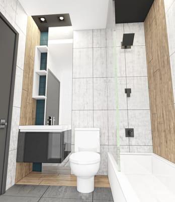 Interior Multi family on Grand Ave.