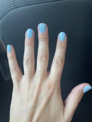 Gel manicure