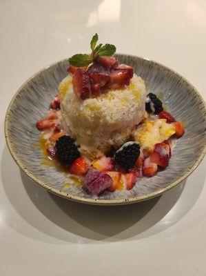 Summer sweet Strawberry Shaved Ice