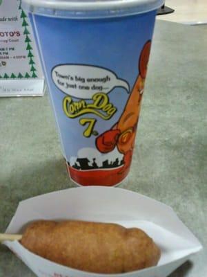 Cheese stick and large coke