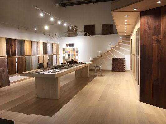 A beautiful showroom! Great job Hayasa Flooring!