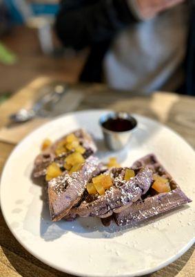 Ube Waffles