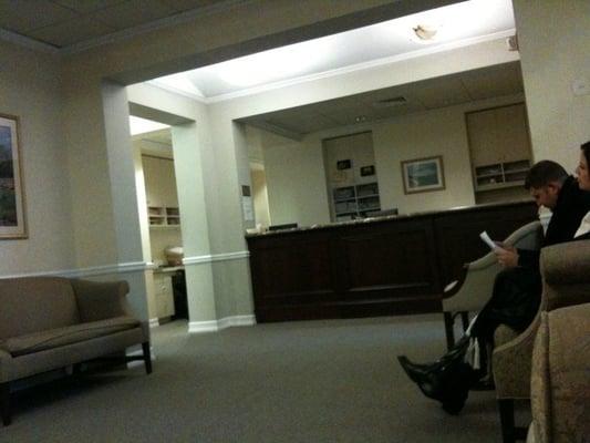 Reception/waiting area