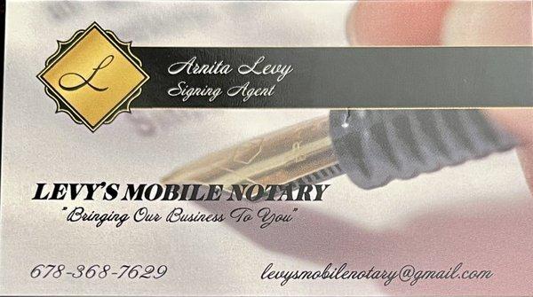 Levy's Mobile Notary