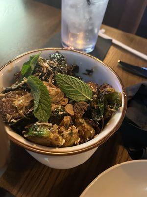 Harissa Honey Butter Sprouts