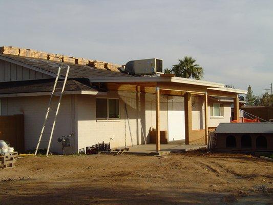 Patio Shade structure