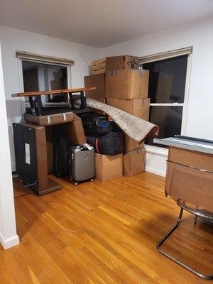 Work around the property with extra care!