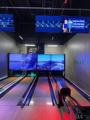 Mini bowling. Deceptively FUN!