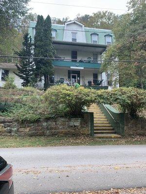 Outside view of the Alderson Hospitality House