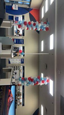 They were decorating for US DAYS