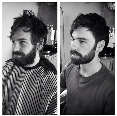 Cut and beard trim by Anna