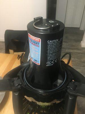 Defective Yamaha 500Li sea scooter marketed by Sport Dimension.