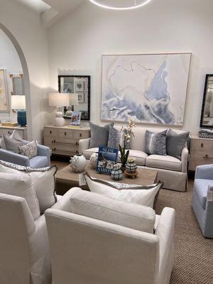 One of many curated displays